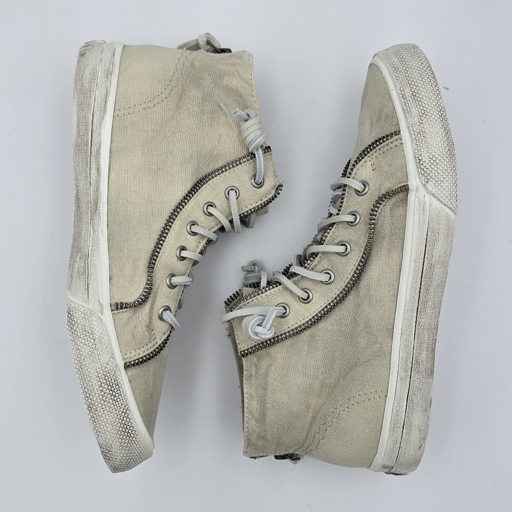 Sperry Women's X Rebecca Minkoff Fashion Boot/High-Top Canvas Sneakers, Tan, 7.5 - Picture 14 of 16